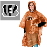 Cincinnati Bengals Rain Poncho