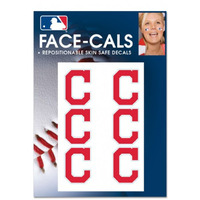 Cleveland Indians Tattoo Face Cals Special Order