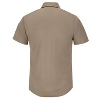 Red Kap Short Sleeve Pro Airflow Work Shirt - Khaki, XL