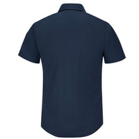 Red Kap Short Sleeve Pro Airflow Work Shirt - Long Sizes - Navy, XLT