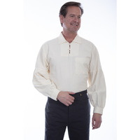 DROP SHOULDER POINT COLLAR PULL OVER