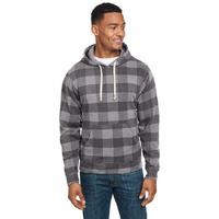 Adult Triblend Pullover Fleece Hooded Sweatshirt - BLAcK TRIBLEND - XS(D0102H7622J)