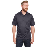 Mens Advantage Snag Protection Plus IL Pocket Polo - BLAcK - S(D0102H7ZY2T)