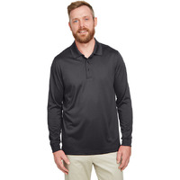 Mens Advantage Snag Protection Plus IL Long Sleeve Polo - BLAcK - S(D0102H7ZFI6)