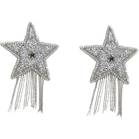 PASTIES METALLIC STAR W/ CHAIN TASSELS