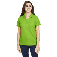 Ladies Fusion chromaSoftPique Polo - AcID gREEN - XS(D0102H7ZDU2)