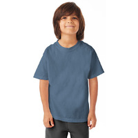 Youth garment-Dyed T-Shirt - BLAcK - XS(D0102H7DXB8)