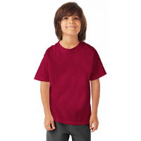 Youth garment-Dyed T-Shirt - BLAcK - XS(D0102H7DXBJ)
