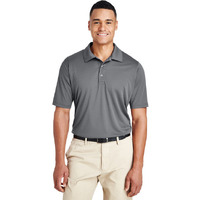 Mens Tall Zone Performance Polo - BLAcK - LT(D0102H7ZB8T)