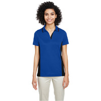 Ladies Flash Snag Protection Plus IL colorblock Polo - BLAcK SNRY YLLW - XS(D0102H7ZV8X)