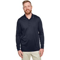 Mens Tall Advantage Long Sleeve Snag Protection Plus IL Polo - BLAcK - LT(D0102H78HXP)
