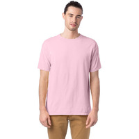 Mens garment-Dyed T-Shirt - BLAcK - S(D0102H7DATP)