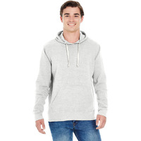 Adult Triblend Pullover Fleece Hooded Sweatshirt - BLAcK TRIBLEND - XS(D0102H762L2)