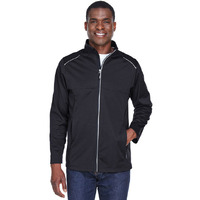 Mens Tall Techno Lite Three-Layer Knit Tech-Shell - cARBON - LT(D0102H7ZNXJ)