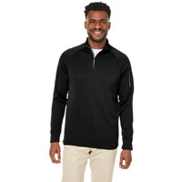 Unisex Fusion chromaSoftleece Quarter-Zip - cARBON - 5XL(D0102H7Z608)