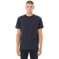 Bella + Canvas 3201 Mens Heather CVC Raglan T-Shirt