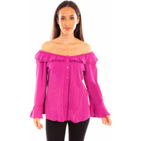 RUFFLE OFF/ON SHOULDER BLOUSE