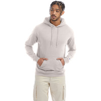 Adult Powerblend Pullover Hooded Sweatshirt - ROYAL BLUE HTHR - S(D0102H7Y4P2)