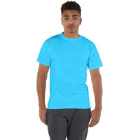 Adult 6 oz Short-Sleeve T-Shirt - BLUE LAgOON - S(D0102H7YKM6)