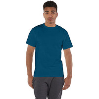 Adult 6 oz Short-Sleeve T-Shirt - BLUE LAgOON - S(D0102H7YN78)