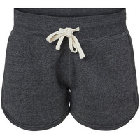 J America 8856JA Ladies Triblend Fleece Short