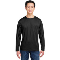 Unisex charge Snag and Soil Protect Long-Sleeve T-Shirt - SAFETY YELLOW - 5XL(D0102H782X6)