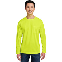 Unisex charge Snag and Soil Protect Long-Sleeve T-Shirt - SAFETY YELLOW - 5XL(D0102H78IFJ)