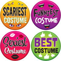 Halloween Costume Buttons
