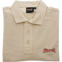 Classic Cotton Polo Shirt - Beige by Le Tigre for Men - 1 Pc Shirt (M)
