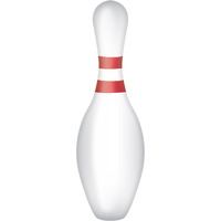Bowling Pin Cutout