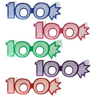 100  Glittered Foil Eyeglasses