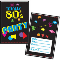 80's Invitations