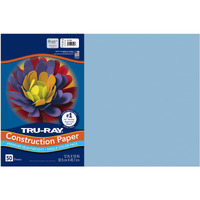 TRU RAY 12 X 18 SKY BLUE 50 SHT
