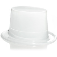 24-Pack White Plastic Toppers: Elegant and Durable Cake Decorations