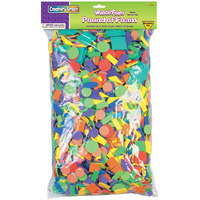 POUND OF FOAM ASSTD SHAPES COLORS