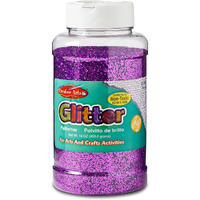 GLITTER 16 OZ BOTTLE PURPLE