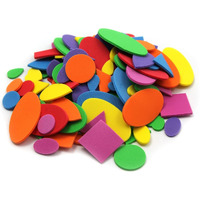 FOAM SHAPES ASST COLORS 264 PCS