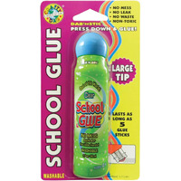 CRAFTY DAB GLUES DAB N STIC SCHOOL