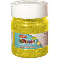 CREATIVE ARTS GLITTER 4OZ JAR GOLD