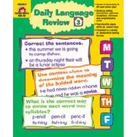 DAILY LANGUAGE REVIEW GR 3