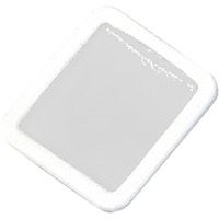 Prang Non-Toxic Watercolor Paint Refill, Plastic Oval Pan, White, Pack of 12