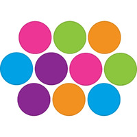BRIGHT COLORS CIRCLES ACCENTS