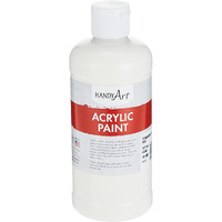 ACRYLIC PAINT 16 OZ TITAN WHITE