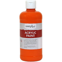 ACRYLIC PAINT 16 OZ CHROME ORANGE