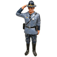 State Trooper Brian Figure For 1:24 Diecast Model Cars by American Diorama