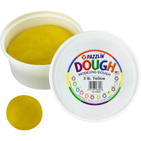 DAZZLIN DOUGH YELLOW 3 LB TUB