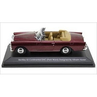 1961 Bentley Continental S2 Park Ward DHC Convertible Burgundy 1/43 Diecast Car Model by Road Signature