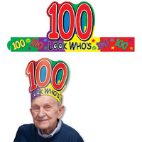 Look Who's  100  Headband