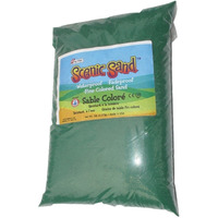 ACTIVA 5 lb. Bag of Colored Sand - Scenic Sand - Forest Green