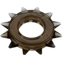 Stud Elastomer C Ring - Black(D0102H5GFVV.)
